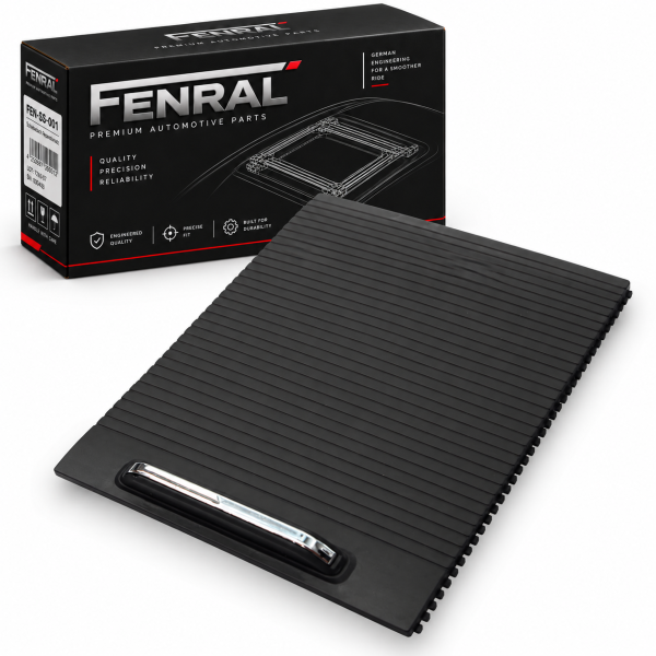 Mittelkonsole-Rollo-Reparaturteil kompatibel für VW Passat B6/B7 Schwarz FENRAL