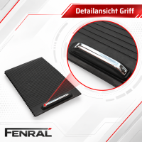 Mittelkonsole-Rollo-Reparaturteil kompatibel für VW Passat B6/B7 Schwarz FENRAL