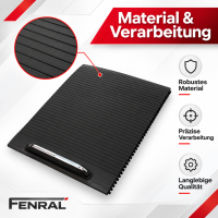 Mittelkonsole-Rollo-Reparaturteil kompatibel für VW Passat B6/B7 Schwarz FENRAL