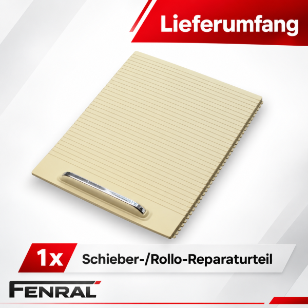 Mittelkonsole-Rollo-Reparaturteil kompatibel für VW Passat B6 B7 – Beige – FENRAL