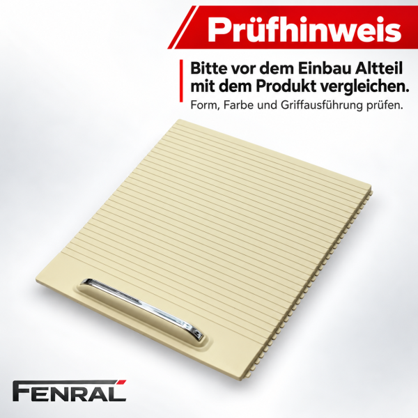 Mittelkonsole-Rollo-Reparaturteil kompatibel für VW Passat B6 B7 – Beige – FENRAL