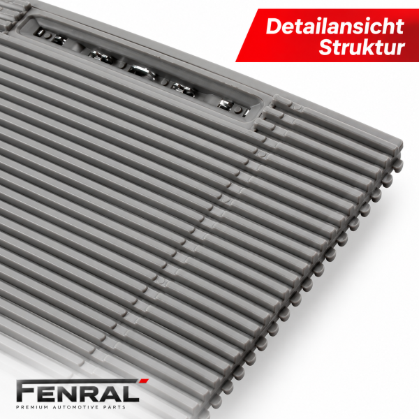 Mittelkonsole-Rollo-Reparaturteil kompatibel für VW Passat B6/B7 Grau FENRAL