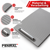 Mittelkonsole-Rollo-Reparaturteil kompatibel für VW Passat B6/B7 Grau FENRAL