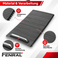 Mittelkonsole-Schieber-Reparaturteil kompatibel für Citroën Berlingo Multispace B9 Schwarz FENRAL