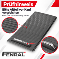 Mittelkonsole-Schieber-Reparaturteil kompatibel für Citroën Berlingo Multispace B9 Schwarz FENRAL