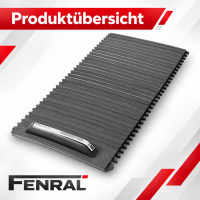 Mittelkonsole-Schieber-Reparaturteil kompatibel für Citroën Berlingo Multispace B9 Schwarz FENRAL
