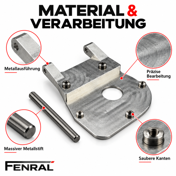 Verdeckmotor-Halterung kompatibel für BMW 3er E36 Cabrio FENRAL
