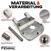 Verdeckmotor-Halterung kompatibel für BMW 3er E36 Cabrio FENRAL