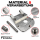 Verdeckmotor-Halterung kompatibel für BMW 3er E36 Cabrio FENRAL