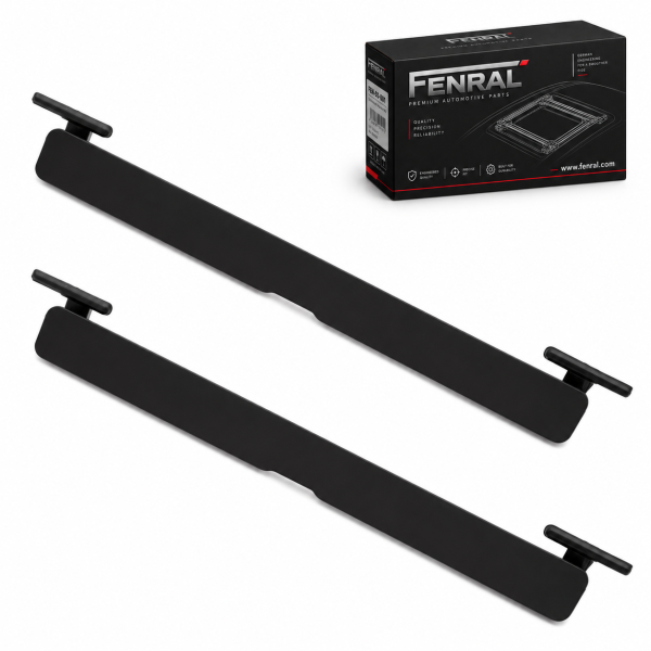 Dachträgerleisten-Abdeckungen, 2 Stück, für BMW F10/F11/F18