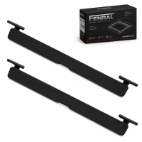Dachträgerleisten-Abdeckungen, 2 Stück, für BMW F10/F11/F18