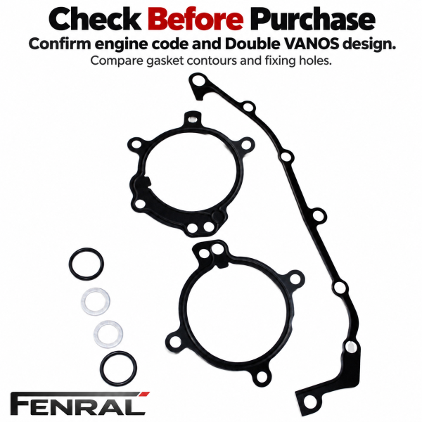 Double VANOS housing gasket set compatible with BMW M52TU M54 M56