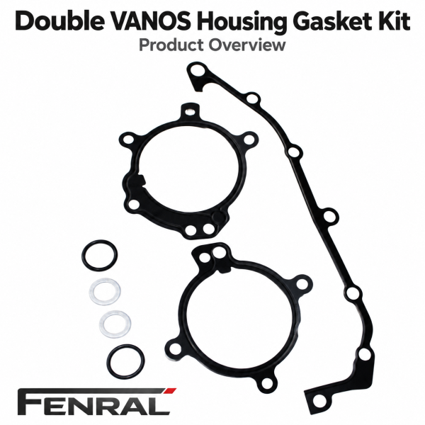 Double VANOS housing gasket set compatible with BMW M52TU M54 M56