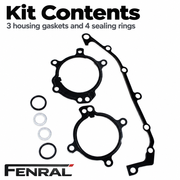 Double VANOS housing gasket set compatible with BMW M52TU M54 M56