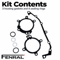 Double VANOS housing gasket set compatible with BMW M52TU M54 M56