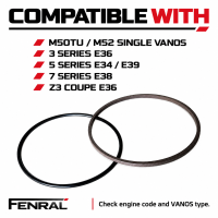 Einfach-VANOS-Dichtringsatz kompatibel für BMW M50TU M52 – FENRAL