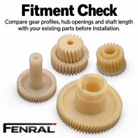 Feststellbremsen-Reparaturzahnrad kompatibel für BMW X5 F15 F85 – FENRAL