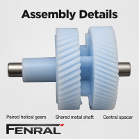 Feststellbremsmotor-Reparaturzahnräder kompatibel für Opel – FENRAL