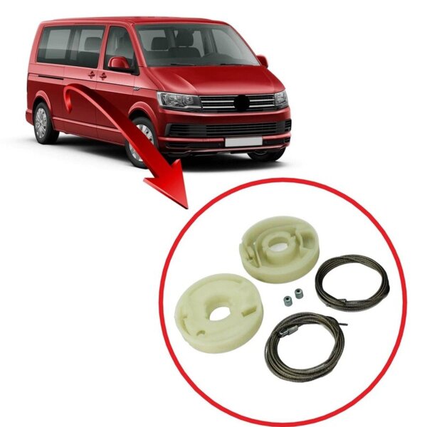 Führungsteil für elektrische Schiebetür rechts kompatibel für VW T5/T6 FENRAL