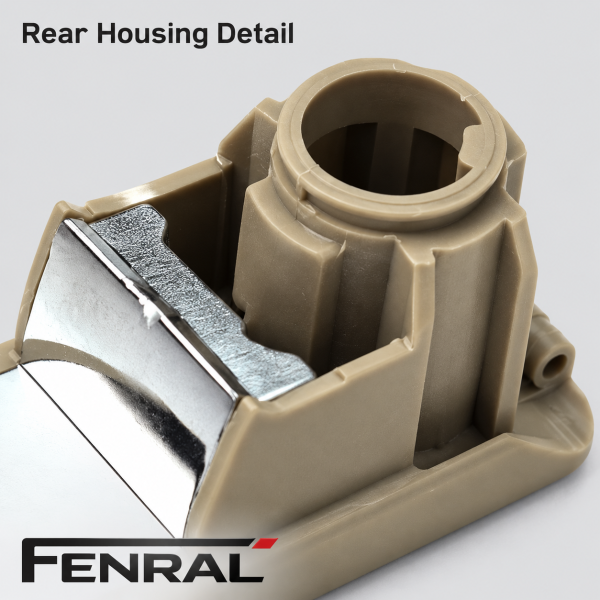 Handschuhfach-Verschlussgriff kompatibel für Mercedes-Benz W204/C204/S204 – Beige – FENRAL