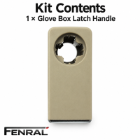 Handschuhfach-Verschlussgriff kompatibel für Mercedes-Benz W204/C204/S204 – Beige – FENRAL
