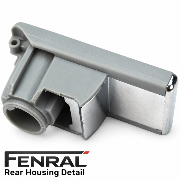 Handschuhfach-Verschlussgriff kompatibel für Mercedes-Benz W204/C204/S204 Grau FENRAL