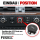 Klima-OFF-Tastenkappe kompatibel für BMW E60/E61 E63/E64 – Schwarz – FENRAL