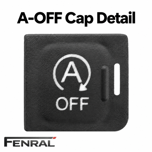 Vier Mittelkonsolen-Tastenkappen A-OFF kompatibel für Land Rover Range Rover Sport L494 – FENRAL
