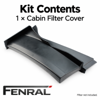Pollenfilter-Abdeckung kompatibel für VW Golf IV und...
