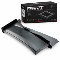 Pollenfilter-Abdeckung kompatibel für VW Golf IV und Bora Schwarz Kunststoff FENRAL
