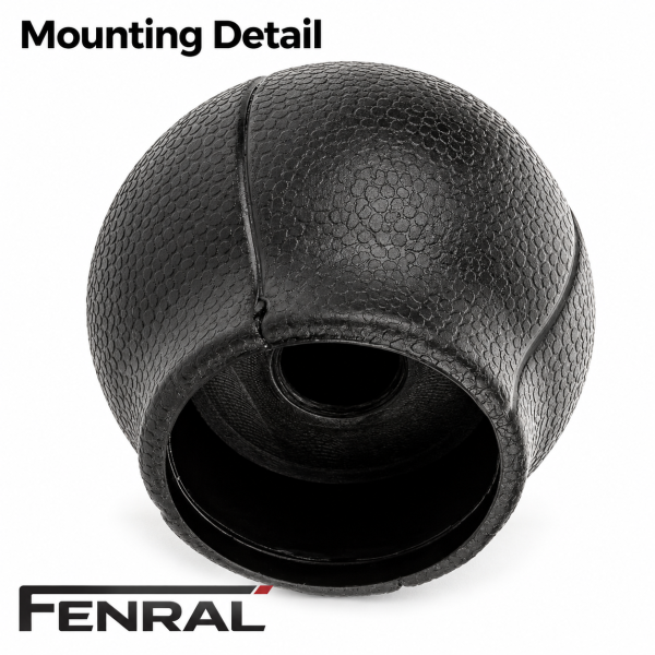 Schaltknauf 5-Gang kompatibel für Opel Corsa C/Combo Schwarz FENRAL