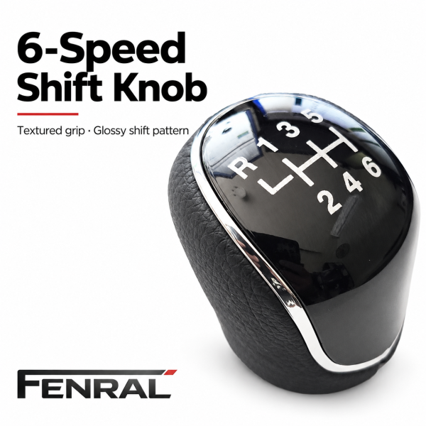 Schaltknauf kompatibel für Ford C-Max Focus Galaxy Kuga Mondeo S-Max – FENRAL