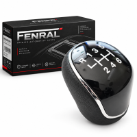 Schaltknauf kompatibel für Ford C-Max Focus Galaxy Kuga Mondeo S-Max – FENRAL