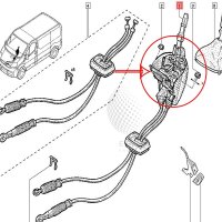 Schaltseilsicherung Schaltung Schaltgestänge Reparatur für Renault Opel Nissan